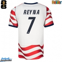 Forente stater Giovanni Reyna #7 Hjemmedrakt EM 2024 Kortermet